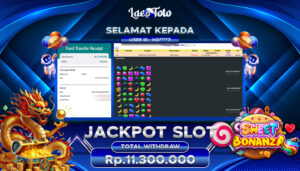 BUKTI JACKPOT SWEET BONANZA – PRAGMATIC PLAY – User ID : HO****7 – DIBAYAR LUNAS!!