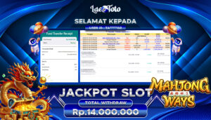BUKTI JACKPOT MAHJONG WAYS – PGSOFT –  User ID : TA***02- DIBAYAR LUNAS!!